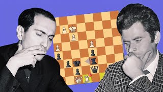 Amazing Endgame   Mikhail Tal Defeats Boris Spassky 1958 [upl. by Frieda]