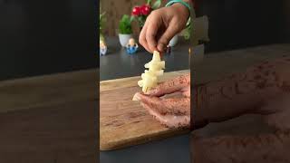 Ghar pe bnaye potato twister viralvideo subscribe [upl. by Maire]