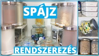 Spájz rendszerezés  Tárolástechnika a konyhámban  IKEA haul [upl. by Nuahs249]