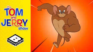 Jerry Gets Buff  Tom amp Jerry Show  BoomerangUK [upl. by Kotto]