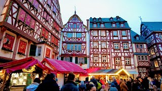 2024 BernkastelKues Christmas Market Weihnachtsmarkt Walk Germany 4K60 [upl. by Snyder174]