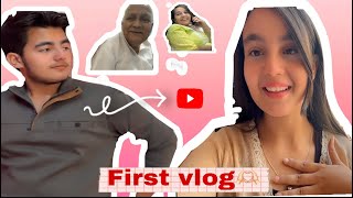 Our first vlog❤️ watts family vlogs [upl. by Brodench351]