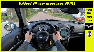 Mini  Paceman R61  2013  Onboard POV test drive [upl. by Gar791]