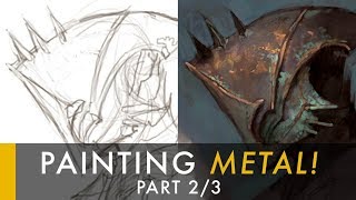 How to Paint Metal 23  Old Metal [upl. by Silverstein75]