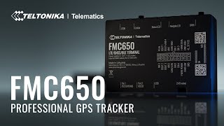 New Professional Vehicle GPS Tracker  FMC650  Teltonika [upl. by Asial]