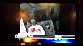 Saucier Haunted Trail  The 4 OClock Show  WLOX [upl. by Chemush]