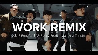 Work Remix  AAP Ferg  Koosung Jung Choreography [upl. by Lekcar]