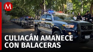 Se reportan balaceras y posibles enfrentamientos en Culiacán [upl. by Suertemed]