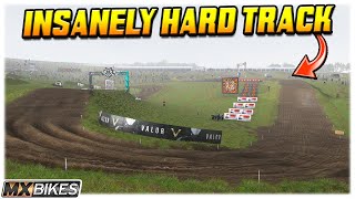 AVERAGE PLAYER TRIES THE HARDEST TRACK IN MX BIKES [upl. by Prissie]