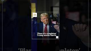 Plans Of A Simpleton Trump Mocks Harris [upl. by Croydon]