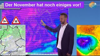 Der November hat noch einiges vor Übernächste Woche Schnee Wettervorhersage 1017112024 [upl. by Otrebliw]