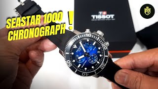 TISSOR SEASTAR 1000 CHRONOGRAPH T1204171704100 [upl. by Willdon]