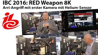 RED Weapon 8K Erste Kamera mit HeliumSensor [upl. by Archibald]