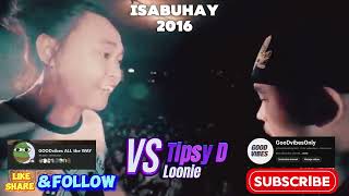 TIPSY D ALL 3 ROUND ISABUHAY 2016 fliptop rap fliptopbattle fliptopbattleleague [upl. by Roth]