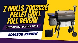 Z Grills 7002C2E Pellet Grill Full Review  2024 [upl. by Eladal]