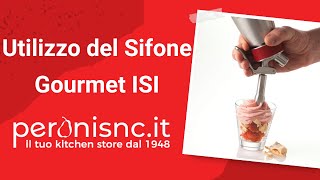 Utilizzo del Sifone Gourmet iSi [upl. by Temirf]