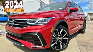 2024 VW Tiguan SEL RLine Shows Is A Sporty SUV With Room For The Family [upl. by Ecad]