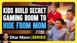 Jays World S2 E02 Kids Build SECRET Gaming Room To HIDE From Mom  Dhar Mann Studios [upl. by Enaillil]