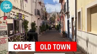 CALPE OLD TOWN SPAIN [upl. by Ahteral]