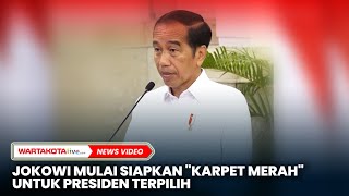 Jokowi Mulai Siapkan quotKarpet Merahquot Untuk Presiden Terpilih [upl. by Netsirk]