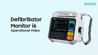 Defibrillator Monitor i6 Operational Video [upl. by Ynatsed]