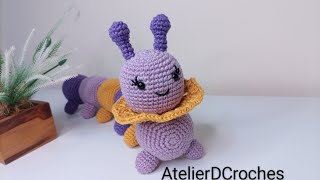 Amigurumi Centopéia Passo à Passo Crochê fácil [upl. by Kape]