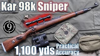 Kar98k  Zf 39 Sniper to 1100yds Practical Accuracy [upl. by Abbey402]