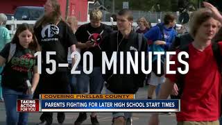 Parents fighting for later high school start times [upl. by Carberry]