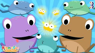 Five Little Speckled Frogs Song  Frog Song for Kinderfun Kids Nursery Rhymes  preschoolvibes [upl. by Vivl]