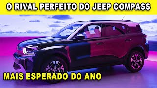 🚨O NOVO CITROËN C5 AIRCROSS CHEGOU O RIVAL PERFEITO DO JEEP COMPASS [upl. by Erdnassak]