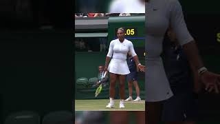 Serena Williams Incredible Mixed Doubles Shots [upl. by Akived274]