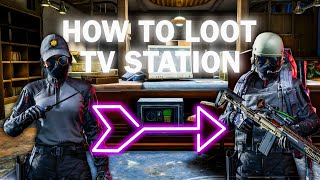 How to Loot TV Station Guiding The Way  Arena Breakout Mobile [upl. by Ahseem864]