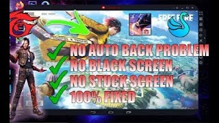 HOW TO SOLVE FREE FIRE AUTO BACK ISSUE IN SMART GAGA  SMART GAGA  PROBLEM FIXED [upl. by Kalagher]