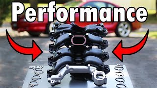 How to Install a Performance Intake Manifold and Replace Gaskets Dyno PROOF [upl. by Elwood]