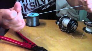 How to tie mono to fluoro and mono to braid [upl. by Holle]