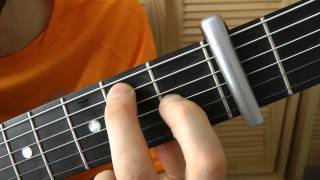 Cours de guitare  Georges Brassens  Le Parapluie 13 La grille du couplet [upl. by Arley]