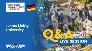 Justus Liebig University Giessen  Study in Germany Programs Admission Scholarships  QampA [upl. by Samul]