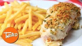 How To Make Cordon Bleu Chicken Bake  Cheesy Chicken Bake Recipes  Easy Chicken Dinners  Twisted [upl. by Yendis285]