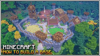 Minecraft How to Build amp Plan an Ultimate Base for Survival Minecraft [upl. by Nylrac573]