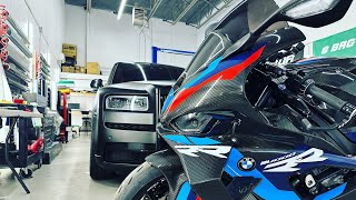 Unveiling PPF Wrap on the 2023 BMW M1000RR Results and Review [upl. by Rhtaeh770]