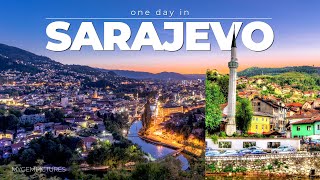 ONE DAY IN SARAJEVO BOSNIA AND HERZEGOVINA  4K 60FPS  See the pearl of the Balkans [upl. by Adnauqal]