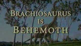 Behold now Behemoth Brachiosaurus [upl. by Epilihp]