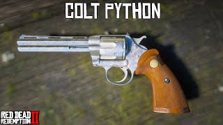 Colt Python Revolver Mod  RDR2 [upl. by Edouard]