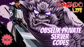 Obelisk Village Private Server Codes For Shindo Life  latest may 2021 By Lone Wolf [upl. by Poppy]