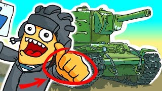 Cartoon about tanks and funny tanks fights by Shoot Animation Studio [upl. by Enniotna]