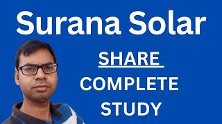 Surana Solar Share  Complete Study  Surana Solar Share Latest News  Surana Solar Share Analysis [upl. by Eniamrahc]