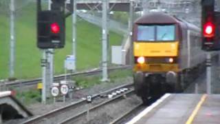 ScotRail Sleeper passing Milton Keynes [upl. by Zeidman343]