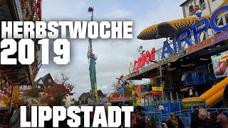 Herbstwoche in Lippstadt 2019 ► Kirmes Fahrgeschäfte Mix │MGX [upl. by Ynwat]