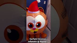 Garfield Christmas Inflatable christmasinflatables garfield garfieldinflatable inflatable gemmy [upl. by Reaht]