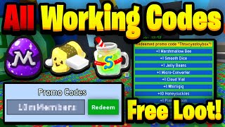 ALL Working Codes 2024  Bee Swarm SImulator [upl. by Dailey678]